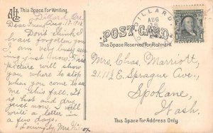 Dillard Oregon Train Station Vintage Postcard AA21431