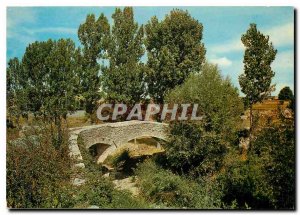 Postcard Modern Cereste Alpes de Haute Provence The Roman Bridge