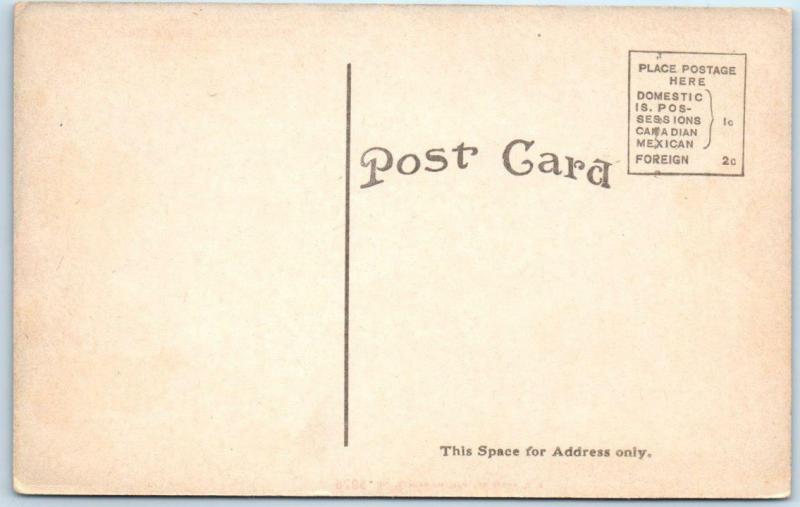 BELOIT, Wisconsin  WI    Memorial Hall BELOIT COLLEGE  ca 1910s   Postcard