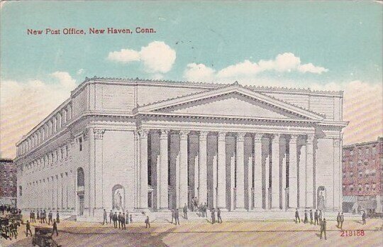 New Post Office New Haven Connecticut 1915