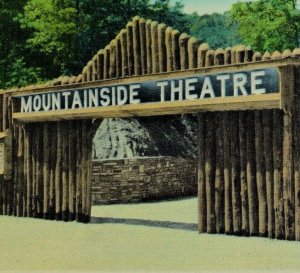 Vintage Qualla Indian Reservation, Cherokee, N.C. Postcard P47