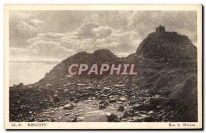 Old Postcard Roscoff Roc pm lllievec