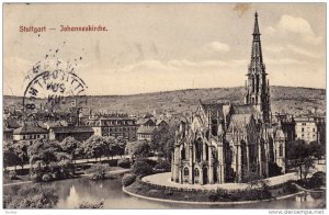 Johanneskirche, Stuttgart, Baden-Wurttemberg, Germany, PU-1920