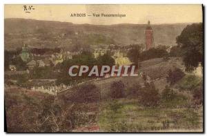 Old Postcard Arbois Panoramic