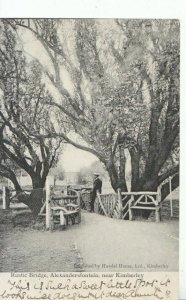 South Africa Postcard - Rustic Bridge, Alexandersfontein - Nr Kimberley - 16662A