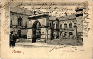 CPA NANTES - L'Hotel de Ville (589658)