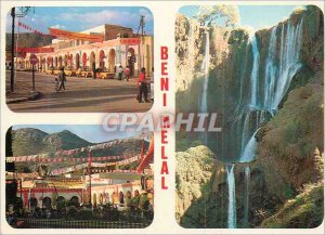 Modern Postcard Beni Mellal Ouzoud Cascade Various Aspects