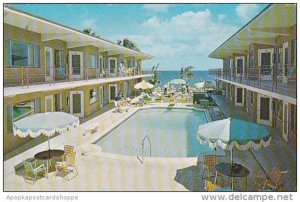 El Sirocco Motel Pool Deerfield Beach Florida 1965