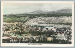 CANADA YUKON WHITEHORSE VINTAGE REAL PHOTO POSTCARD RPPC