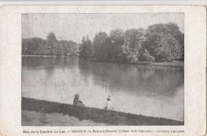 B79811 belgium bois de la chambre le lac   front/back image