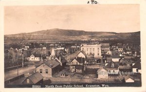 North from Public School - Evanston, Wyoming WY  