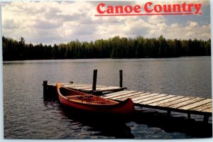 Postcard - Canoe Country - Delaware County, Indiana 