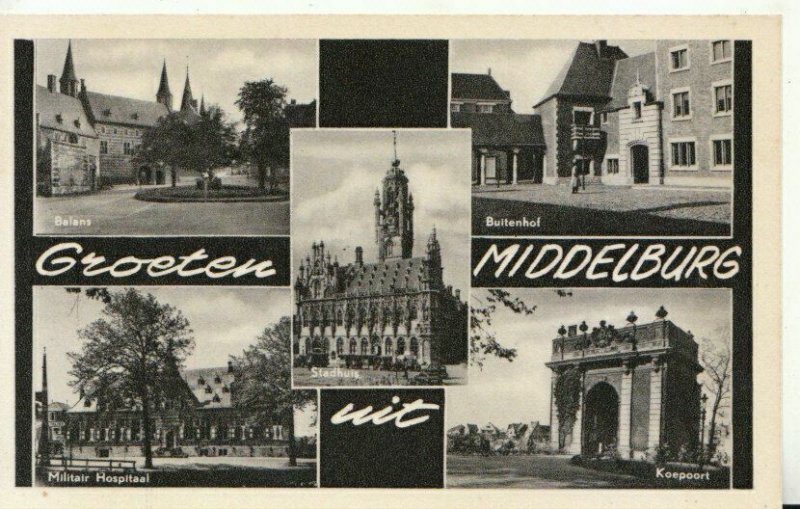 The Netherlands Postcard - Groeten Uit Middelburg - TZ11051