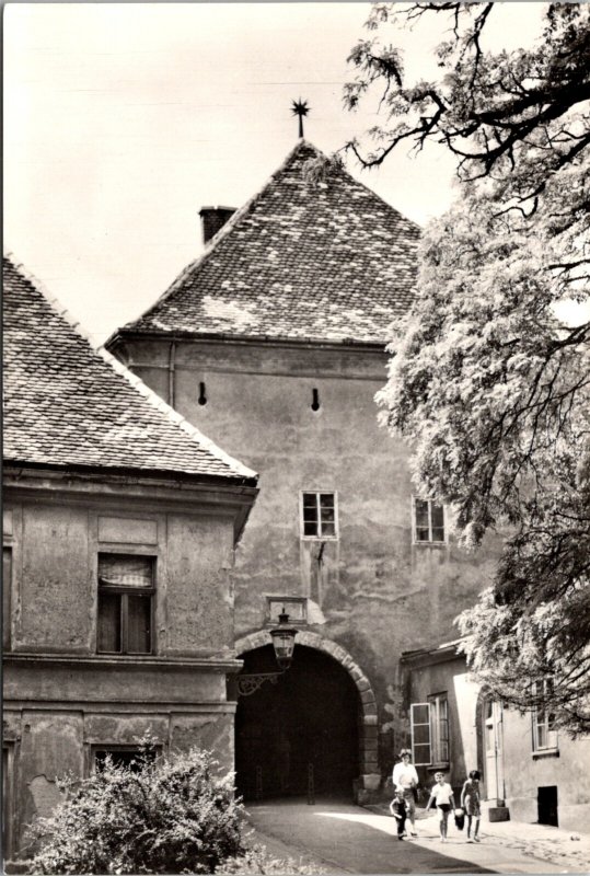 Vintage Postcard Stone Gate Kamenita Vrata Zagreb Croatia
