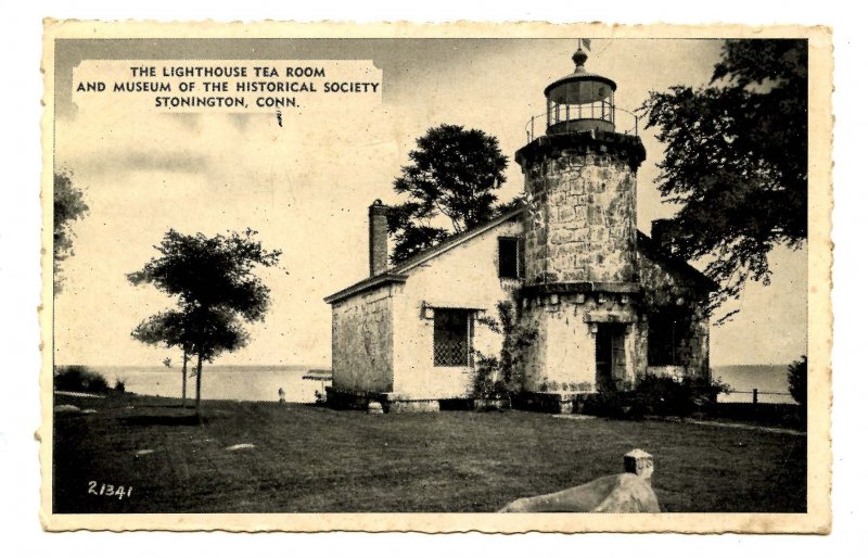 CT - Stonington. The Lighthouse Tea Room & Museum