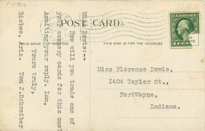 Bisbee Arizona Brewery Avenue C-1910 Postcard 7639