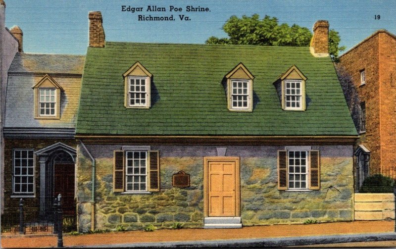 Virginia Richmond The Edgar Allen Poe Shrine