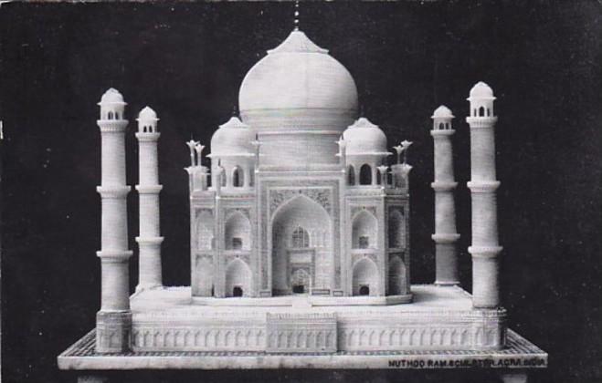 Illinois Chicago Alabaster Model Of The Taj Mahal Chicago Natural History Museum