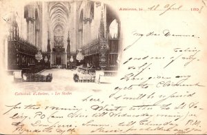 France Amiens Cathedrale d' Amiens Les Stalles 1898