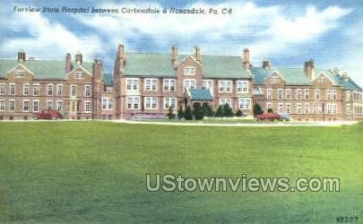 Farview State Hospital, Carbondale - Pennsylvania