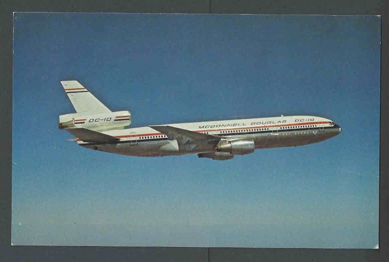 PPC* Mc Donnell Douglas DC-10 Douglas Aircraft Co Good Card Mint