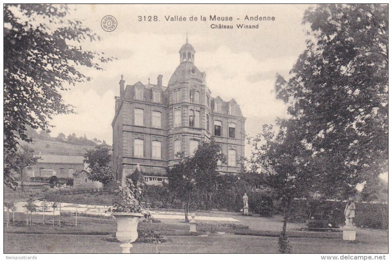 Vallee de la Meuse, Chateau Winand, Andenne, Namur, Belgium, 00-10s