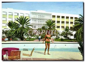 Modern Postcard Gafsa Hotel Jugurtha Pool