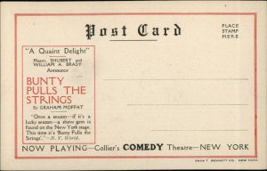 Acting Actor BUNTY PULLS THE STRINGS Majestic Theatre Boston MA Postcard #3