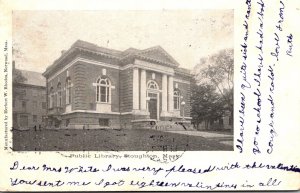 Massachusetts Stoughton Public Library 1908