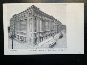 Vintage Postcard 1901-1907 Cluett, Peabody & Co. Collar Factory Troy New York