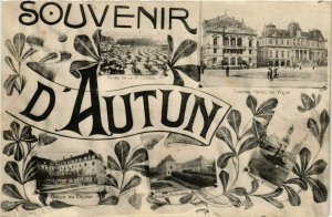 CPA Souvenir d'AUTUN (354415)