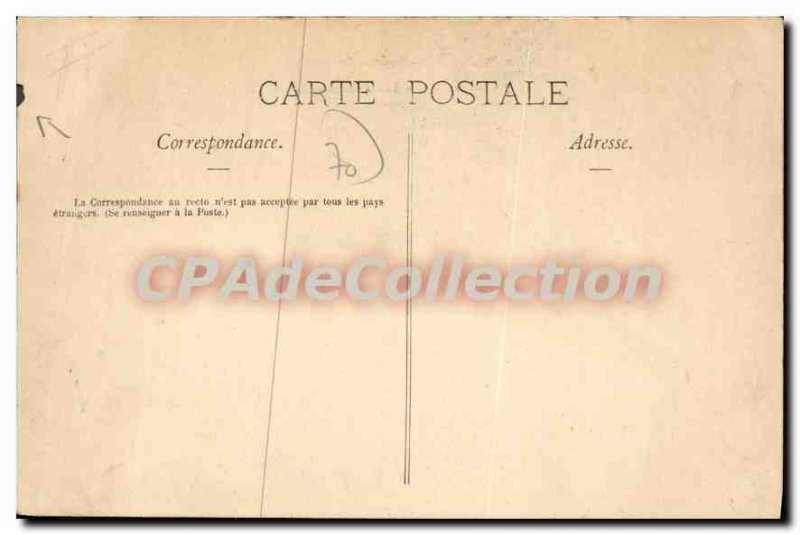 Postcard Old Vesoul Les Promenades