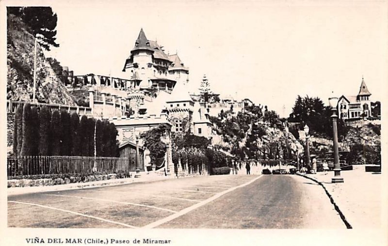 Paseo de Miramar Vina Del Mar Republic of Chile Unused 