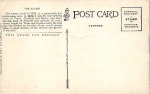 The Alamo - San Antonio, Texas TX  