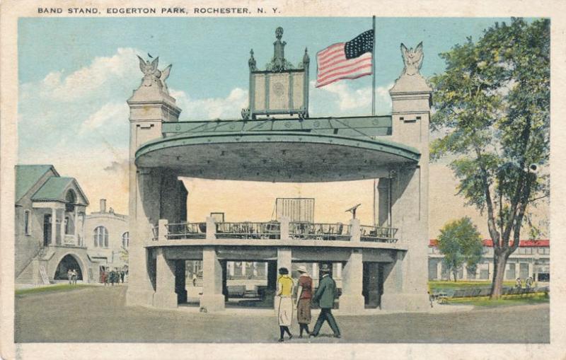 Edgerton Park Band Stand, Rochester, New York - WB