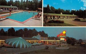 Emporia Virginia Motel Multiview Vintage Postcard K41570
