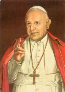 Christianity Pope S. S. Giovanni XXIII postcard