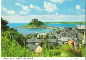 St. Michael's Mount Cornwall England UK Off the Coast of Normandy Abby 4 by 6