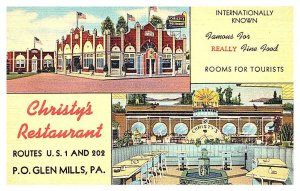 Pennsylvania  Glen Mills , Christy's Restaurant