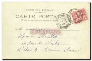 Old Postcard Nice Restaurant De La Reserve