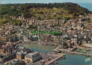 France Postcard - Aerial View of Honfleur, Calvados  RR15111