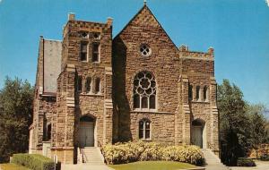 INDEPENDENCE, MO Missouri    STONE CHURCH~Latter Day Saints   Chrome Postcard