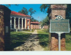Pre-1980 BUILDINGS THAT WHITWORTH COLLEGE Brookhaven Mississippi MS L8926@