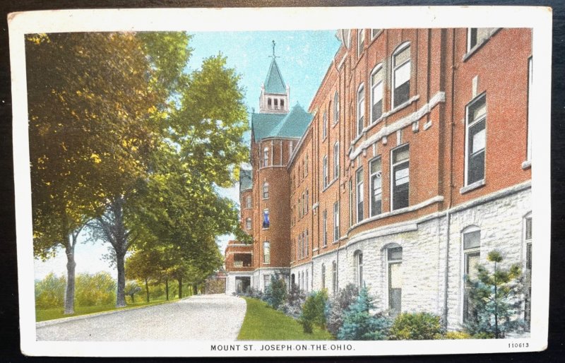Vintage Postcard 1931 Mount Saint Joseph-on-the-Ohio, Delhi, Ohio (OH)