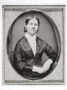 Lucy Stone American Suffragette Marriage Real Photo Portrait Postcard