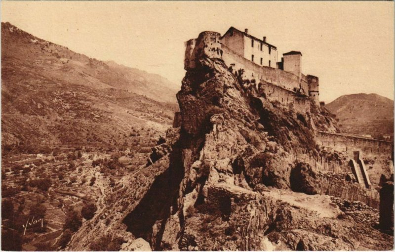 CPA Corte La Citadelle ,Vallee du Tavignano CORSICA (1078625)