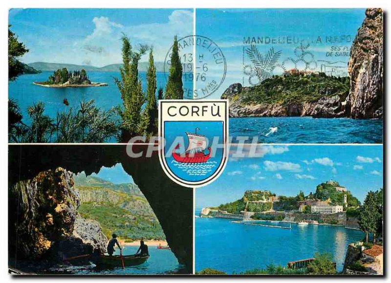 Postcard Modern Corfu