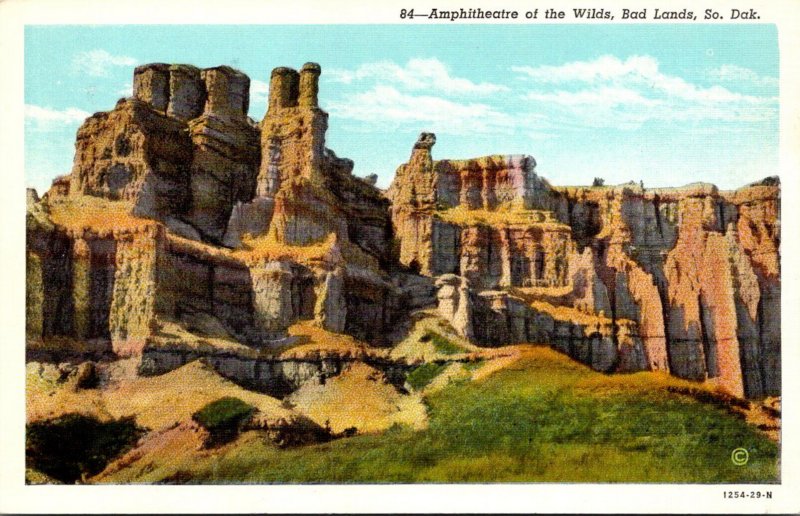 South Dakota Bad Lands Amphitheatre Of The Wilds Curteich