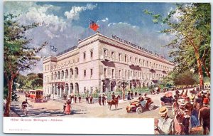 Postcard - Hôtel Grande Brétagne - Athens, Greece