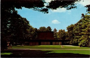 Vtg Lenox Massachusetts MA Theatre Concert Hall Tanglewood Berkshires Postcard